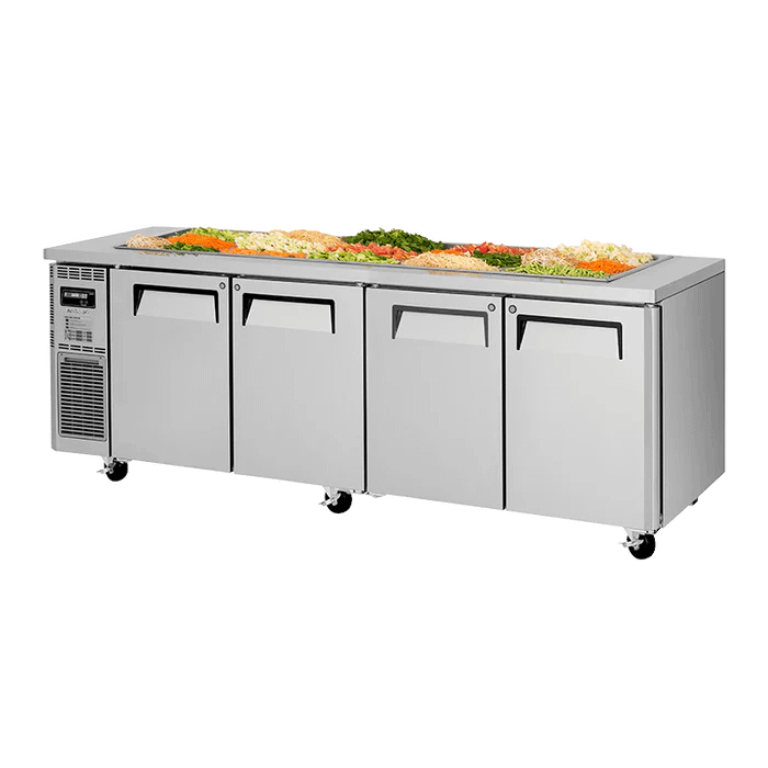 Turbo Air KSR24-4(FB) Salad Buffet Table – 2400mm 4-Door 600L - Image 3