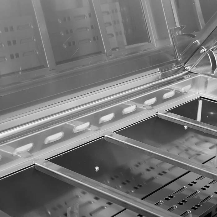 Turbo Air CTPR-67SD Pizza Prep Fridge – 2 Door, 566L - Image 2