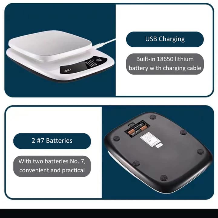 Kitchen Knock 630045 Digital Kitchen Scale – 3kg Precision Stainless - Image 4