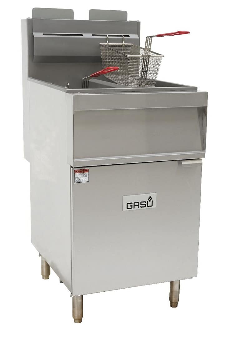 GASU GFG2120 Split Pan Gas Fryer 35L