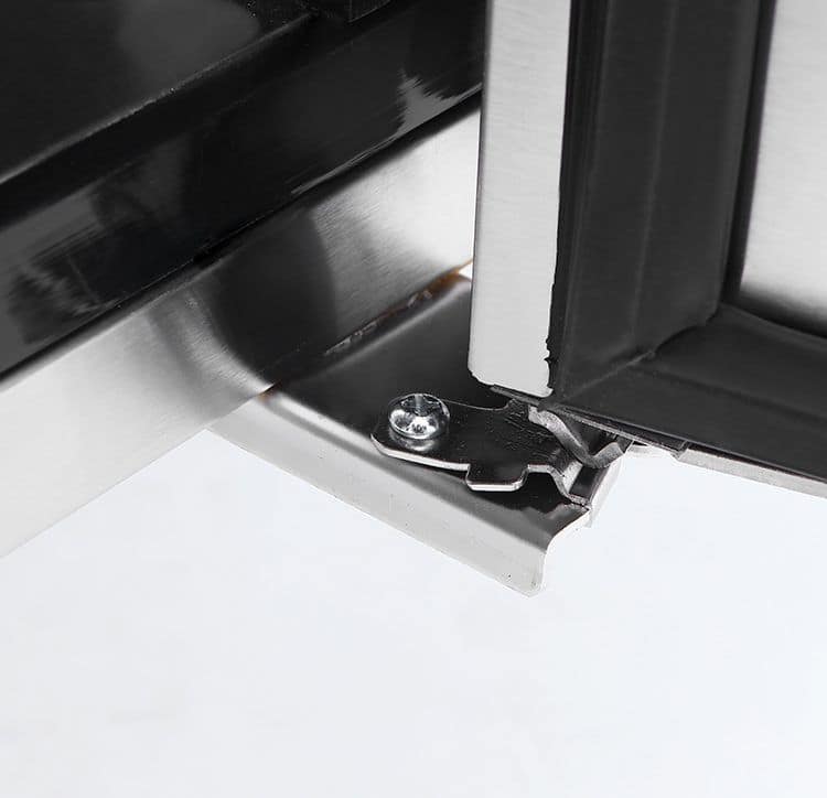 Atosa MPF8201OS 1-Door Pizza Prep Fridge with Overshelf | Ideal for Small Pizzerias - Image 5