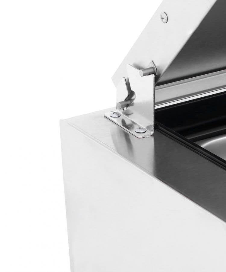 Atosa MPF8201OS 1-Door Pizza Prep Fridge with Overshelf | Ideal for Small Pizzerias - Image 10