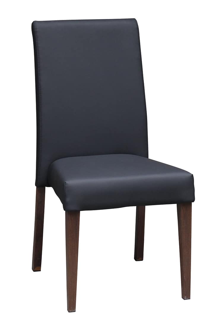 Taupe London Chair with Timber Look Legs - Sophisticated Seating for Commercial Spaces - Image 4