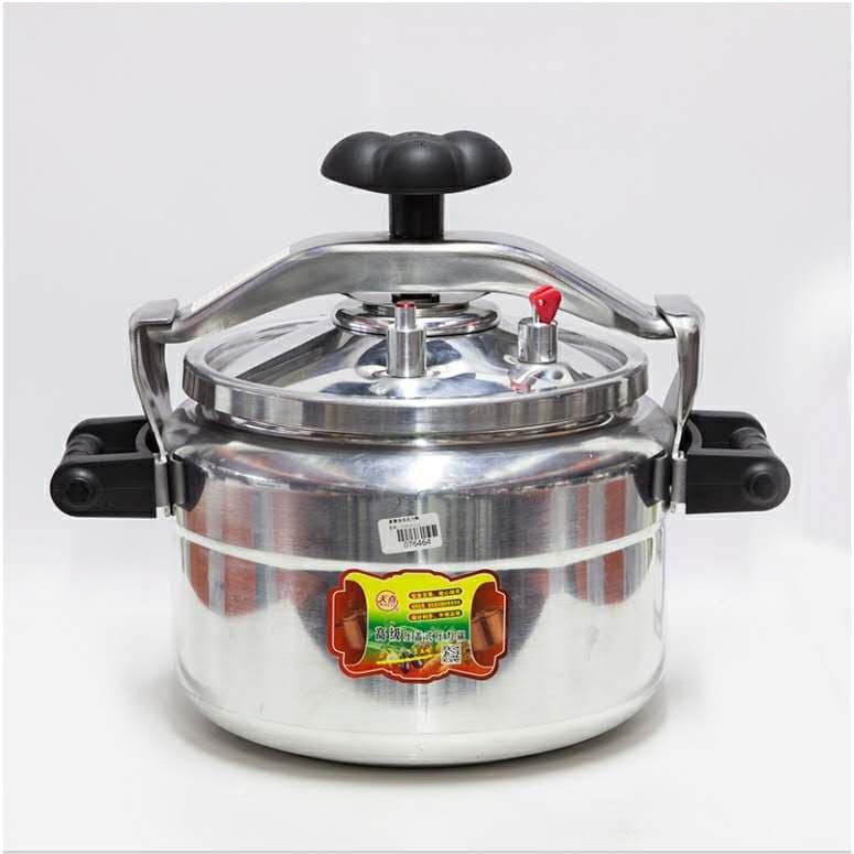 Kitchen Knock 18L Commercial Pressure Cooker Ø320mm – Aluminium, Gas Stove Compatible Only
