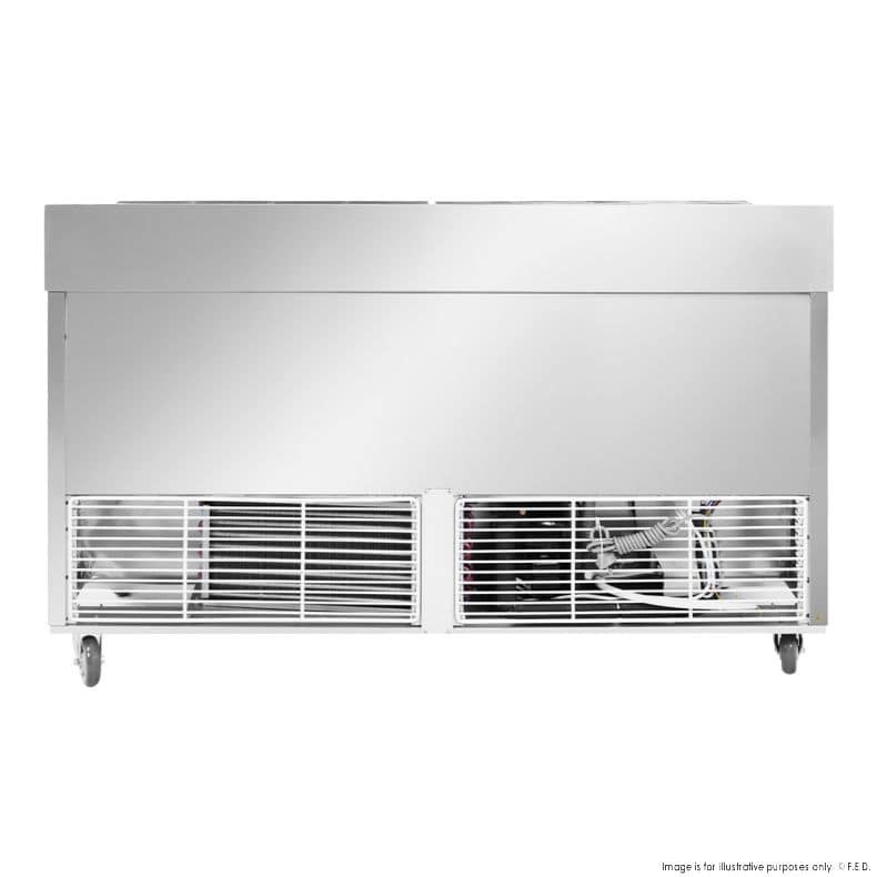 Thermaster PWB150 Three-Door Deluxe Pizza Prep Bench – 1500 mm - Image 5