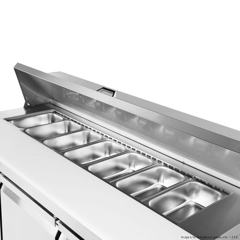 SLB150 three door Sandwich Bar - Image 6