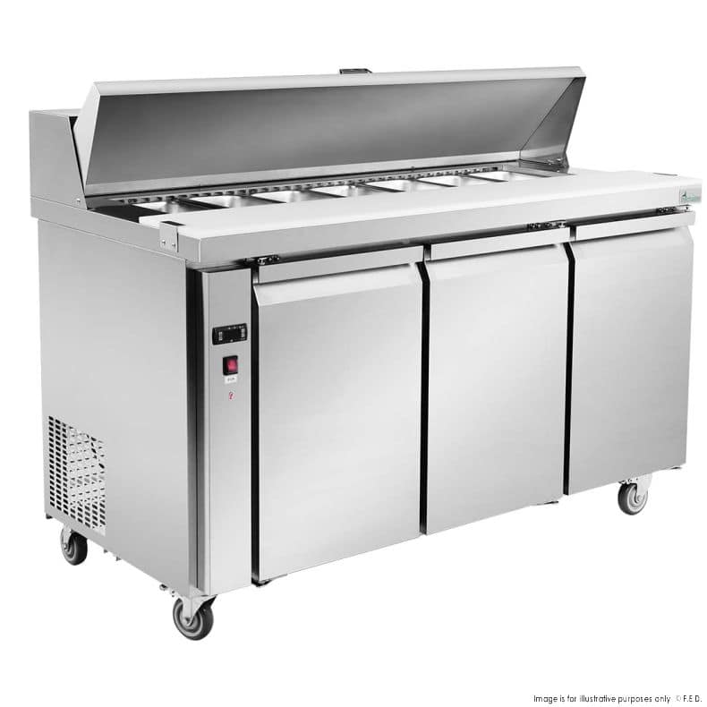 SLB150 three door Sandwich Bar - Image 3