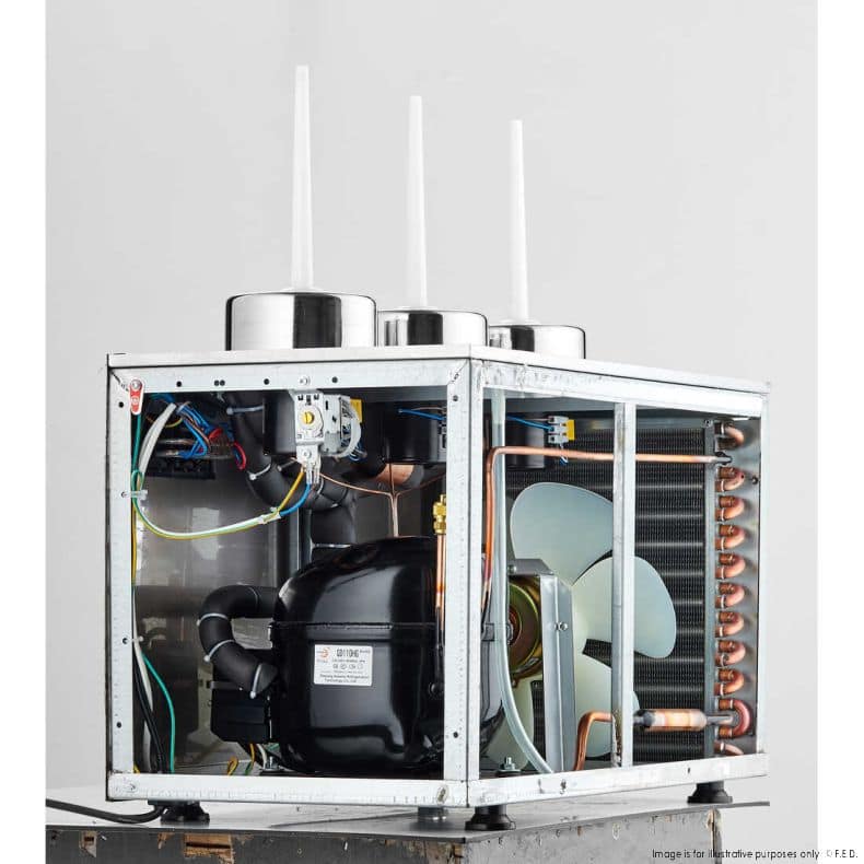 Benchstar KF12L-3 Triple Bowl Juice Dispenser – 3 × 12L - Image 3