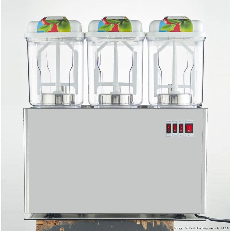 Benchstar KF12L-3 Triple Bowl Juice Dispenser – 3 × 12L - Image 2
