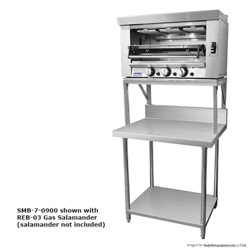 Gasmax SMB-7-0900 Salamander Bench – 900×700mm, Heavy Duty - Image 3