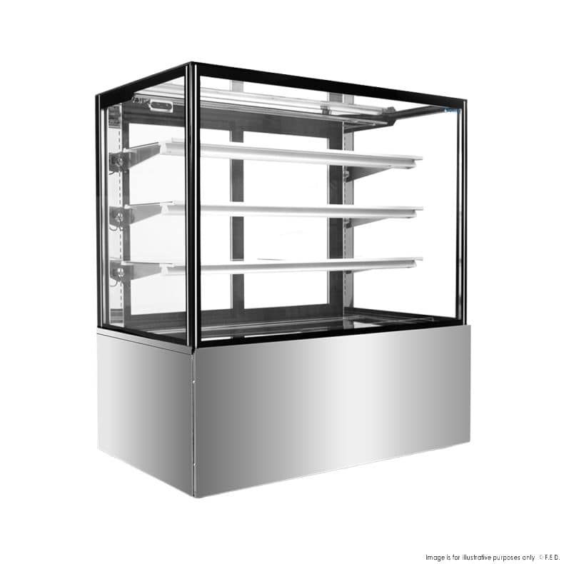 Bonvue SF840V Cake Display Fridge – 740L, 1200mm Wide | 4-Star GEMS - Image 2