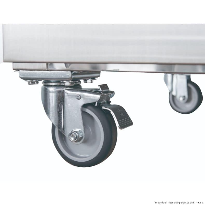 FED-X XURC1200G2V Double Glass Door Upright Fridge – 1236L, Display, R290 - Image 6