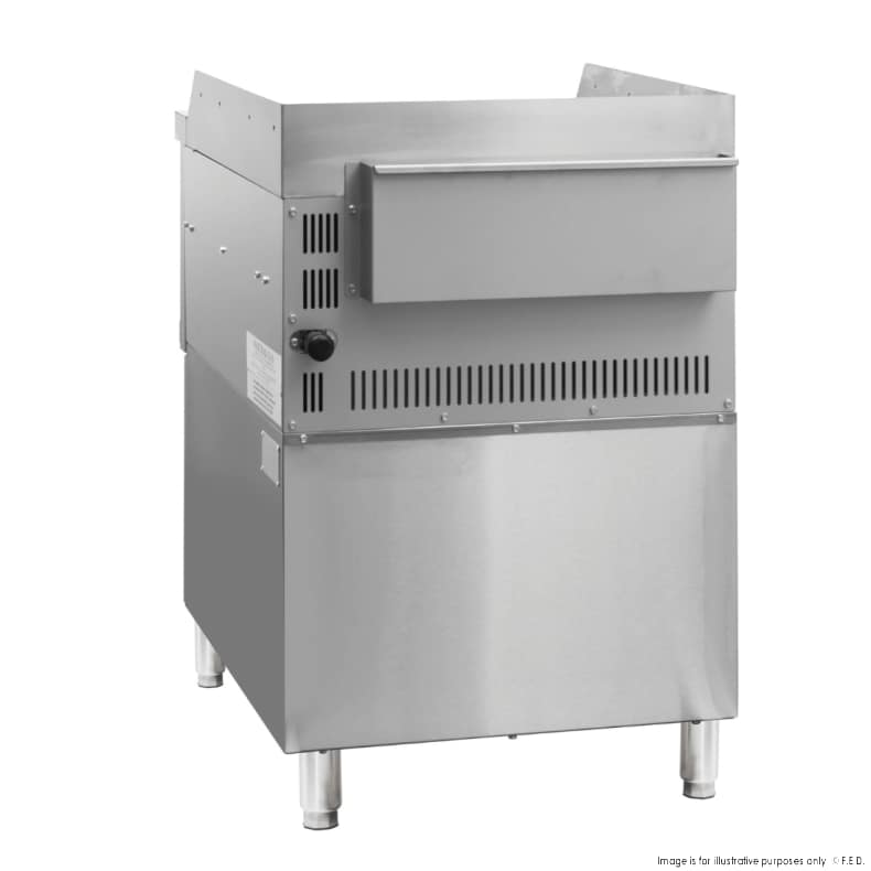 Gasmax GGS-24 Gas Griddle & Toaster with Cabinet | Commercial Combo - Image 5
