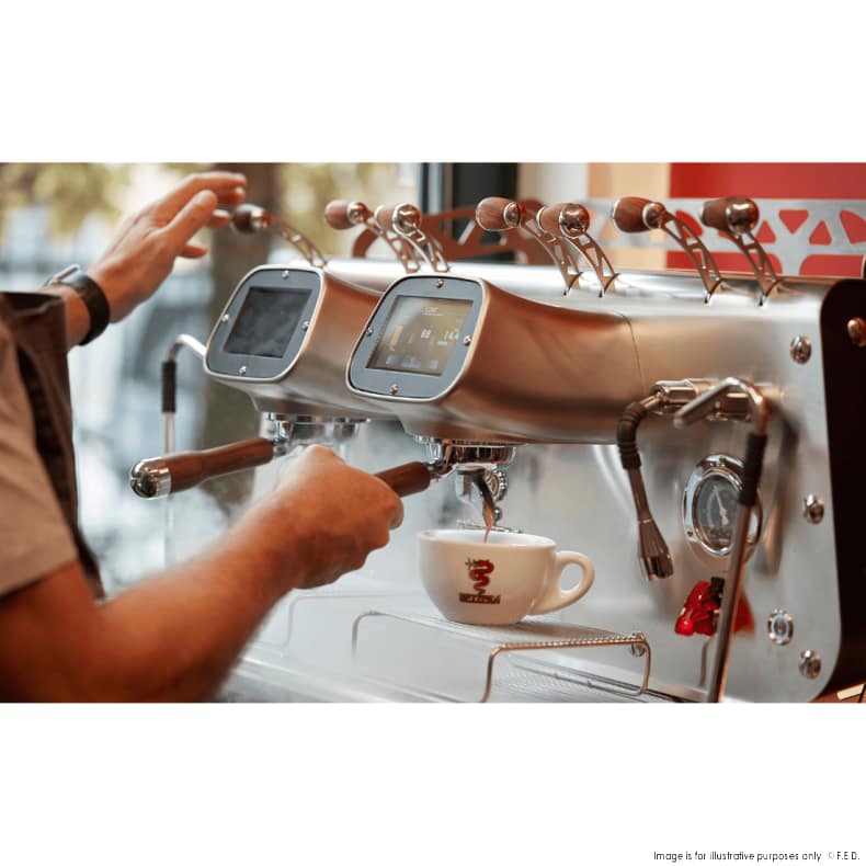 Bezzera VICTORIA Red 2-Group Professional Espresso Machine - BZVICTORIA2R - Image 3