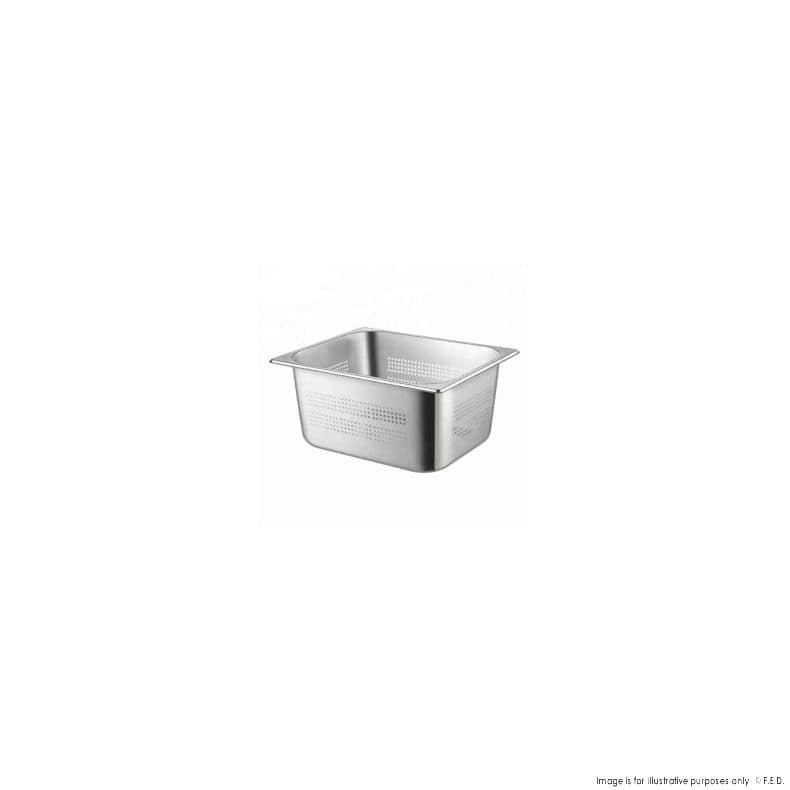 Bonvue Perforated GN Pan 1/2 – Stainless Steel P12065