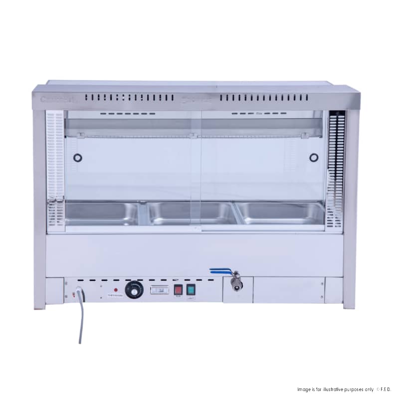 Bonvue BM11TC Angled Countertop Wet & Dry Bain Marie – 3xGN, 1055mm - Image 8