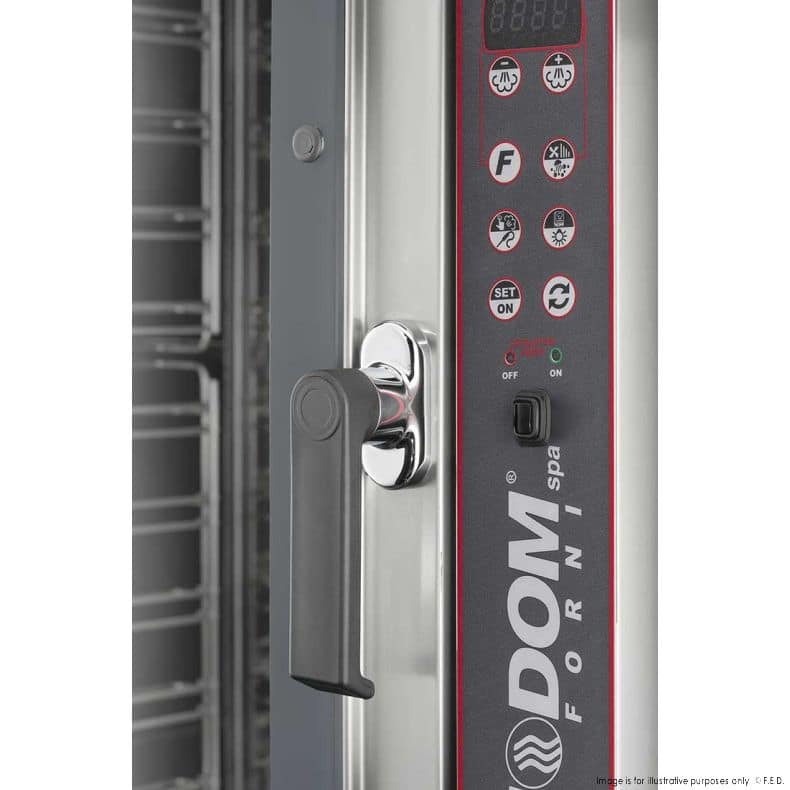 Tecnodom TDC-10VH Combi Oven – 10 Tray Digital Oven with Steam, ΔT & Cleaning Modes | 415V - Image 5