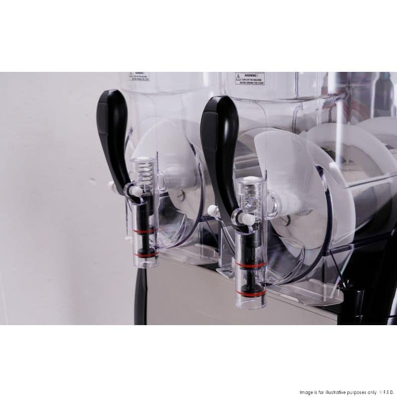 Benchstar FABIGANI-2S Granita & Slushy Machine – 2 × 12L Bowls - Image 3