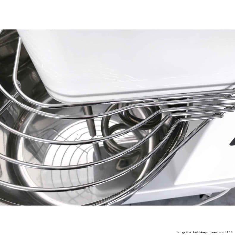 Prismafood SFR40 Spiral Dough Mixer – 40L, 35kg Dough - Image 3