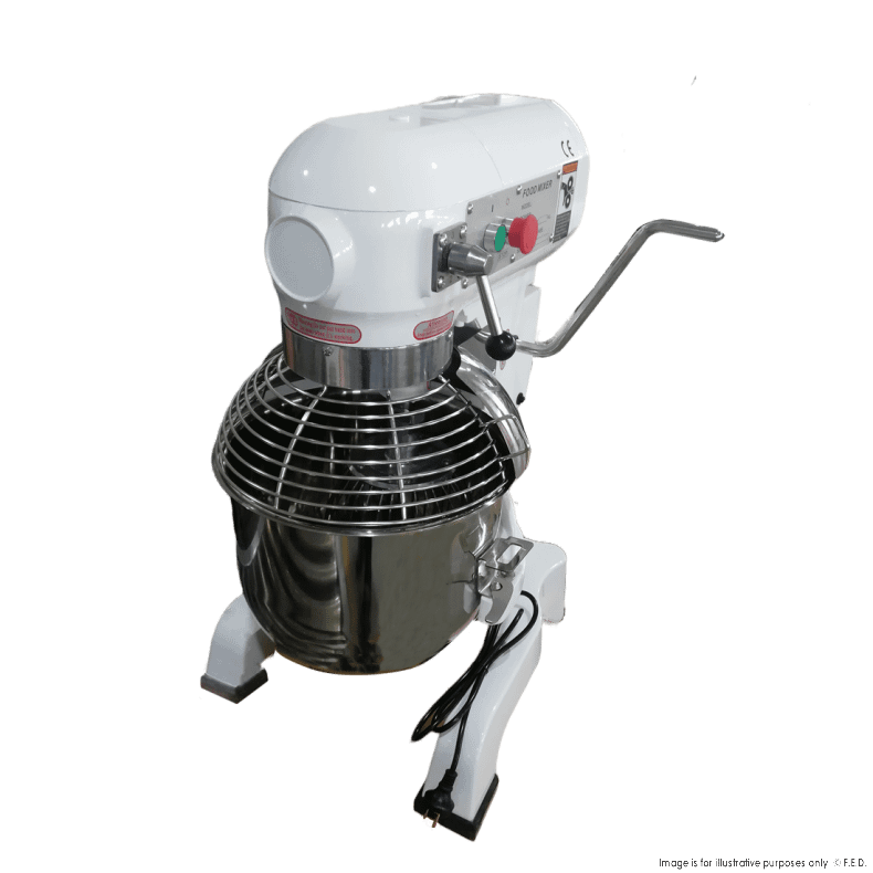 Yasaki B20KG 20L Heavy Duty Planetary Mixer – Gear Drive, 3 Speed, SS Bowl - Image 3