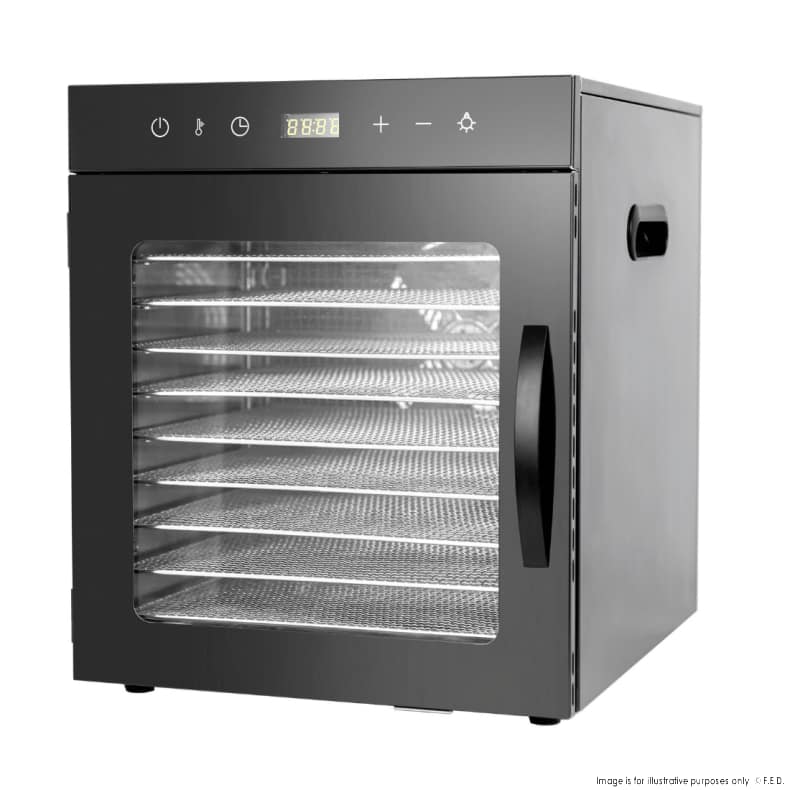 Benchstar FD-10HB Food Dehydrator – 10 Trays | KW - Image 2