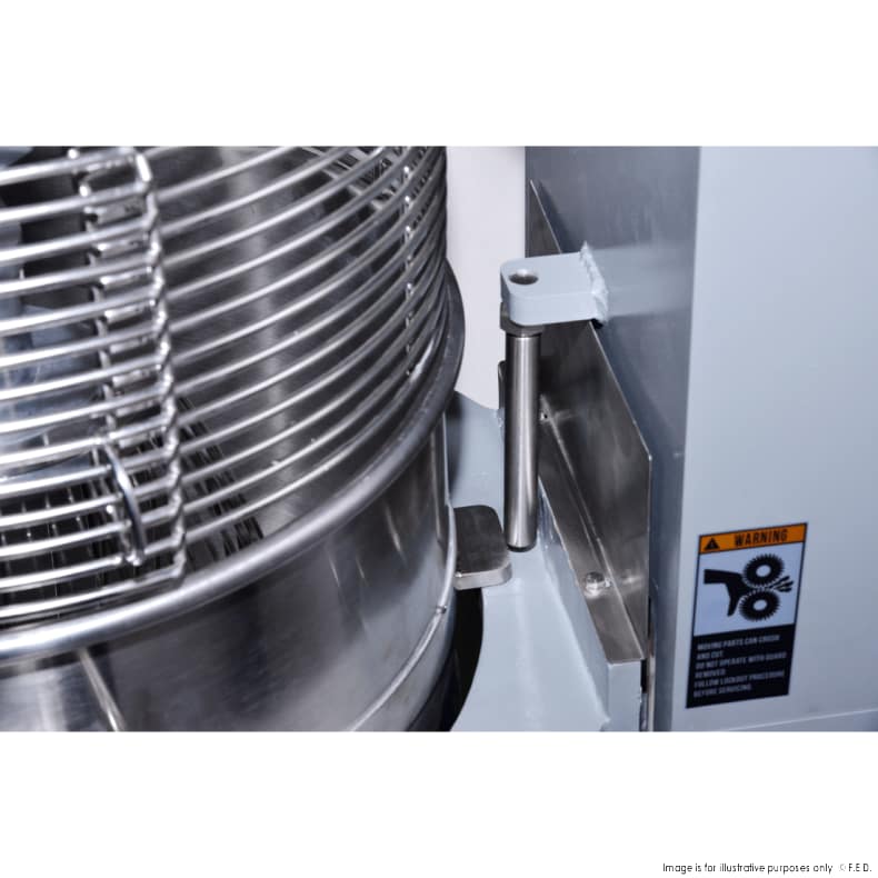 Tyrone B60GX 60L Heavy Duty Planetary Mixer – Variable Speed with Trolley - Image 4