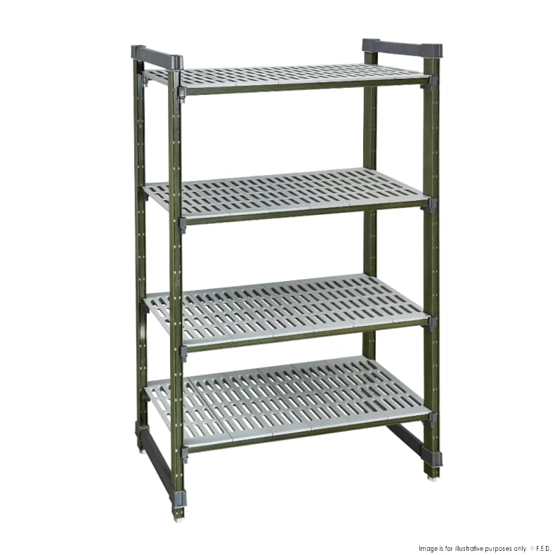 FED Modular Systems Poly Coolroom Shelving Add-On Kit – 1525mm - Image 3