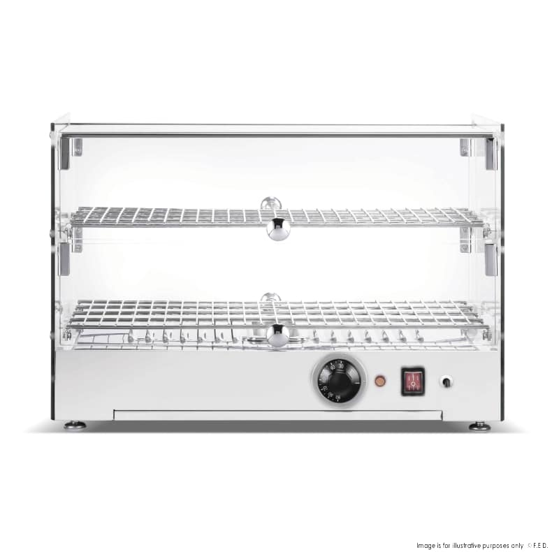 Bonvue HSW-50 Countertop Self-Service Heated Food Display – 555 mm - Image 3