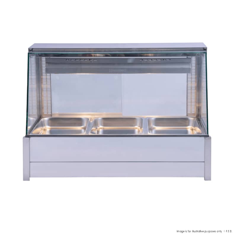 Bonvue BM11TC Angled Countertop Wet & Dry Bain Marie – 3xGN, 1055mm - Image 7