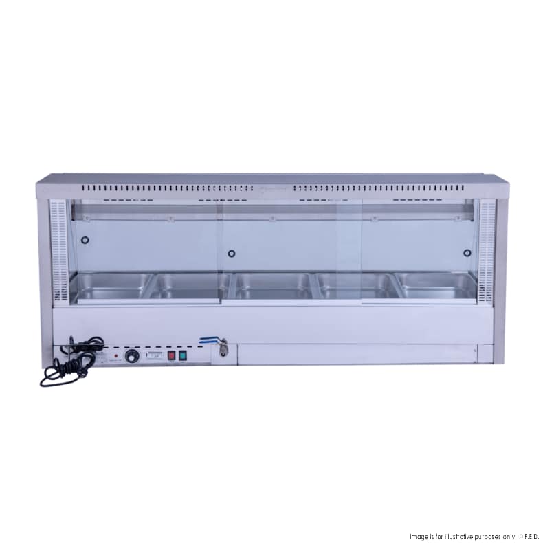 Bonvue BM17TC Angled Countertop Wet & Dry Bain Marie – 1721mm - Image 3