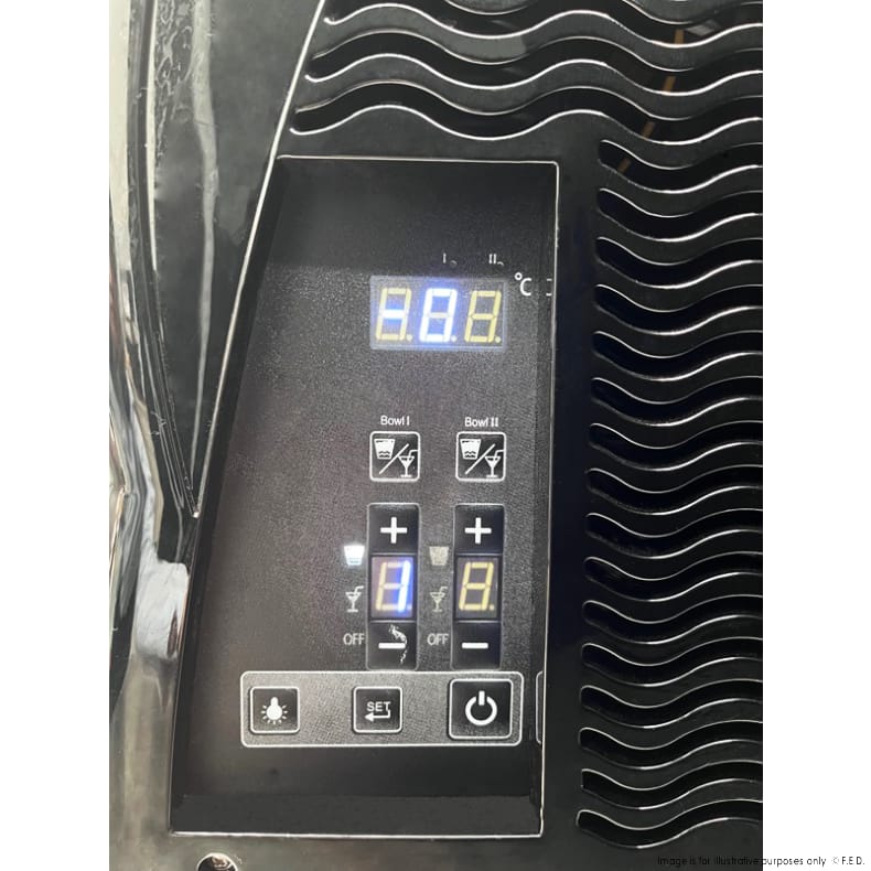 Benchstar FABIGANI-3S Slushie Machine – 3 x 12L Bowls, 1100W - Image 4