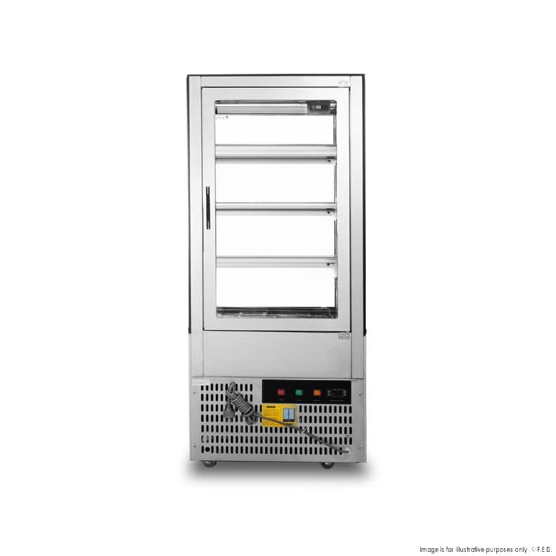 Bonvue SF820V Cake Display Fridge – 370L, 600mm Wide | ITO Glass - Image 3