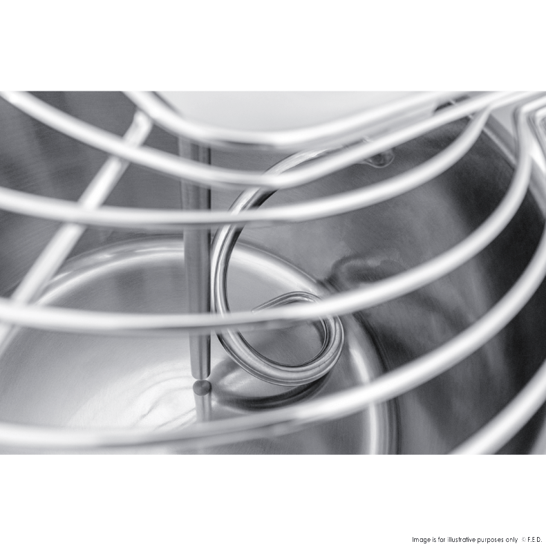 Prismafood SFM40 Spiral Dough Mixer – 41L, 35kg Dough - Image 4