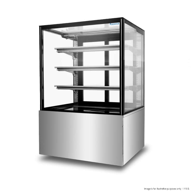 Bonvue SF830V Cake Display Fridge – 560L, 900mm Wide | GEMS 4-Star - Image 3