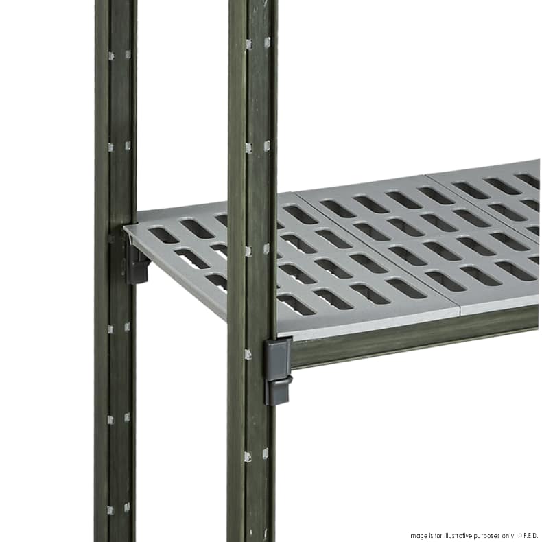 FED Modular Systems Poly Coolroom Shelving Add-On Kit – 1525mm - Image 4