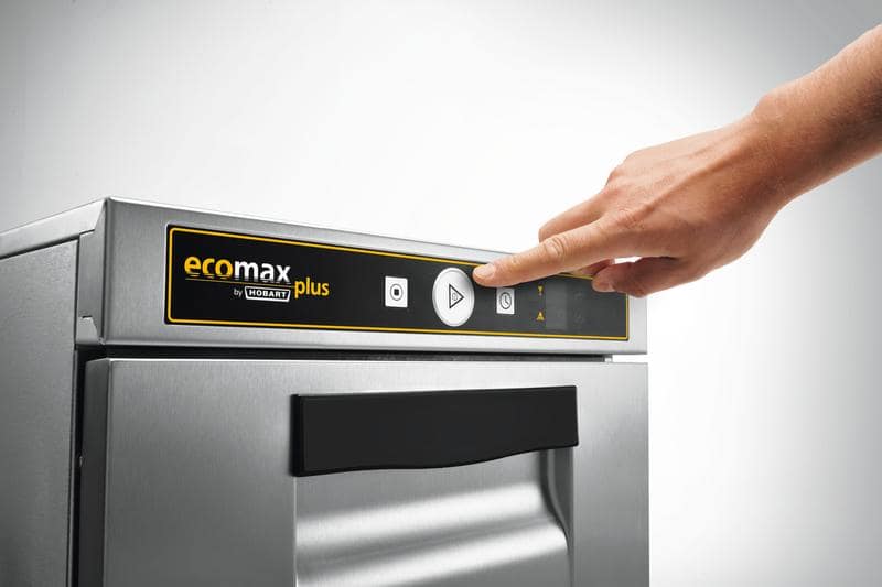 Hobart Ecomax Plus G415 Compact Glasswasher – 60 Racks/hr - Image 2