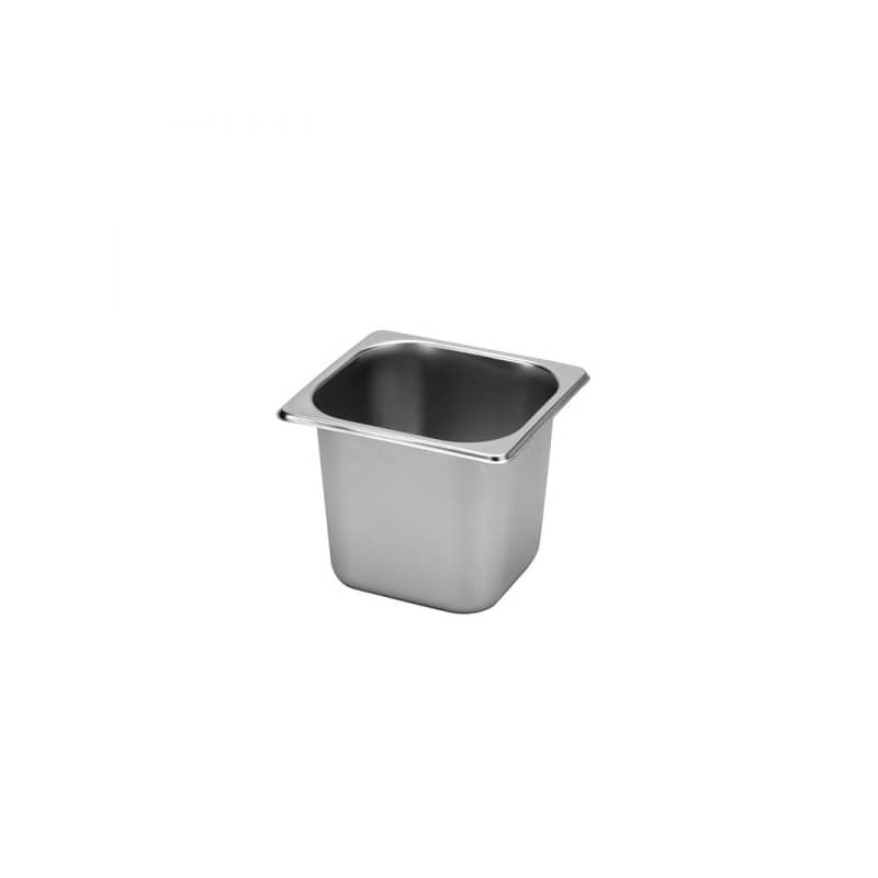 Kitchen Knock Gastronorm Pan 1/6 - 100mm Deep (Pack of 6)