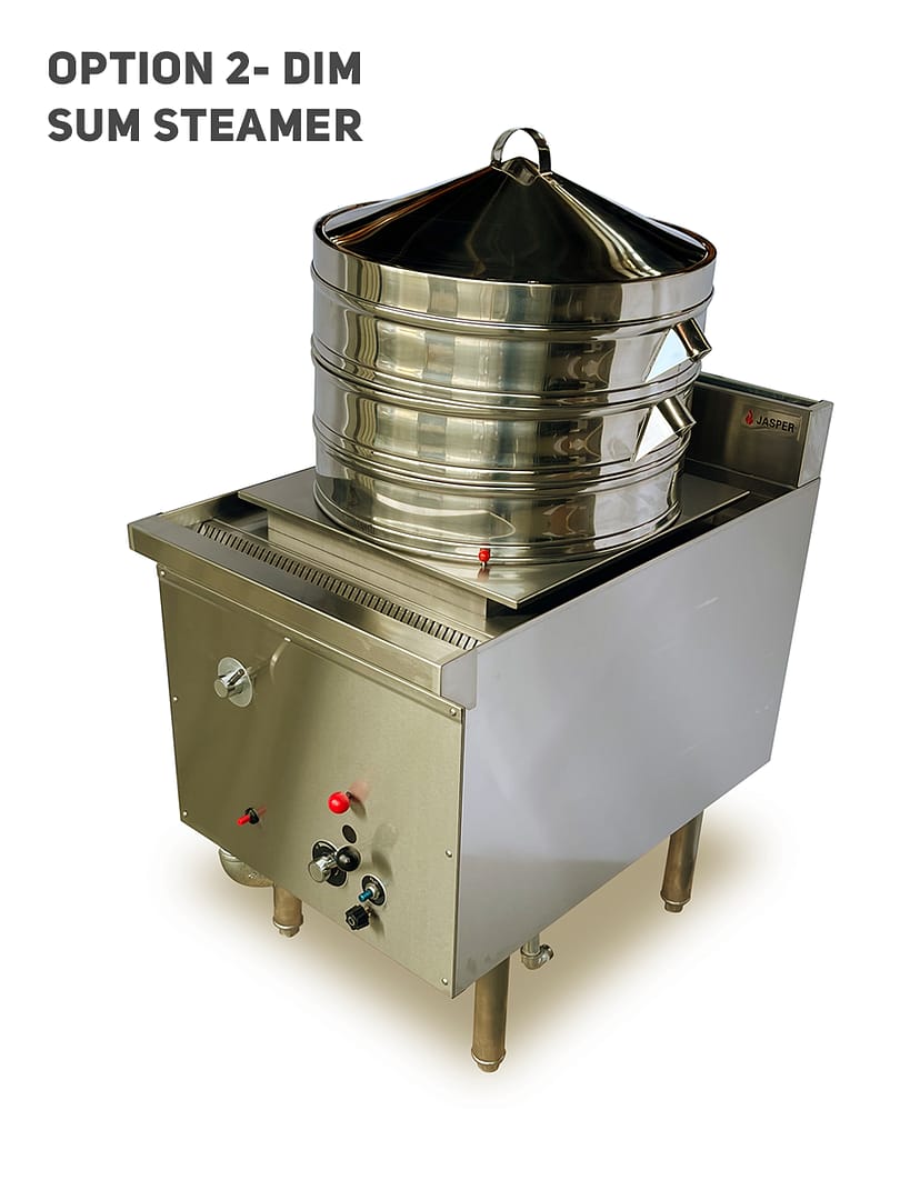 JASPER JA-NC-L Multi-Function LPG Cooker | Commercial Gas Steamer - Image 4