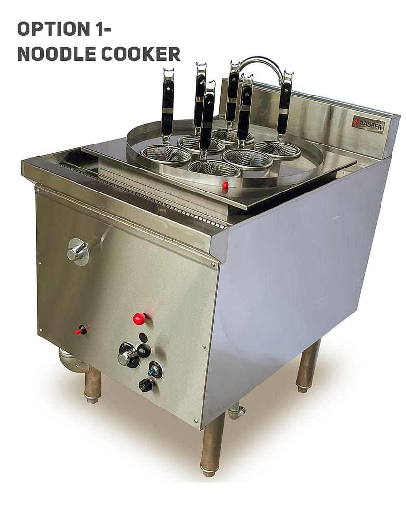 JASPER JA-NC-L Multi-Function LPG Cooker | Commercial Gas Steamer - Image 3