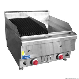 Gasmax JUS-TRGH60LPG LPG combo grill and griddle 600mm