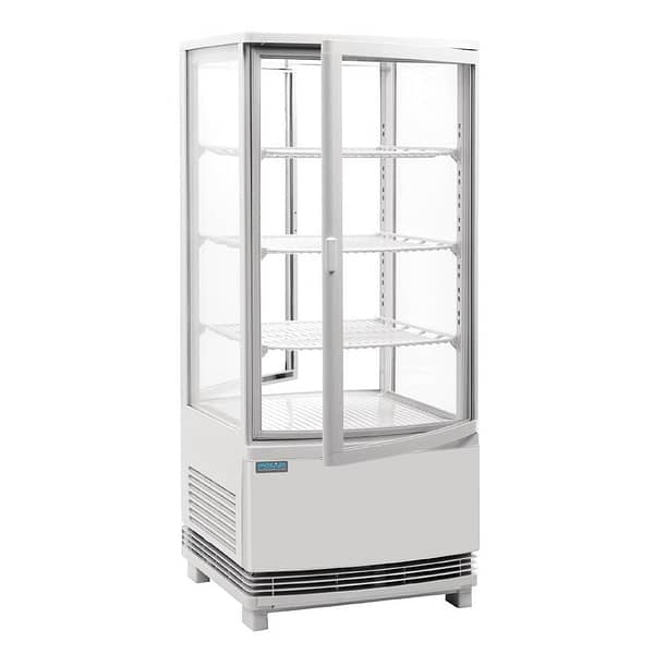 Polar C-Series Curved Door Display Fridge White 86Ltr (CB507-A)