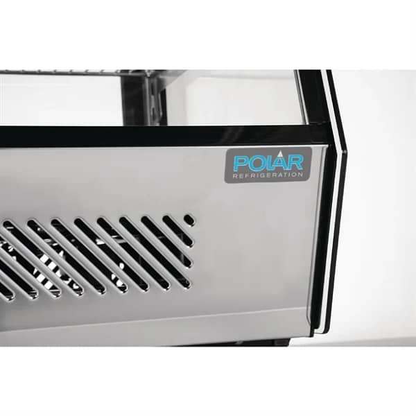 Polar G-Series Energy Efficient Countertop Food Display Fridge Black - 160Ltr - Image 8